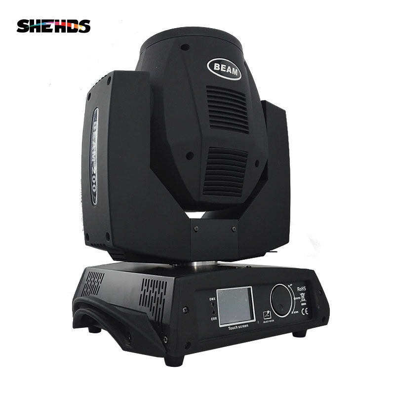 LED Beam Moving Head 5R Beam 200W Touch Screen Beam Sound-Active 16/20 Channels