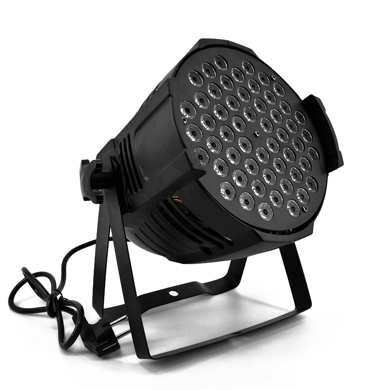 LED Par Can 54x3W Lighting  With Flightcase with 2/4/6/8pcs For Professional Light DJ disco  Led Stage Lighting