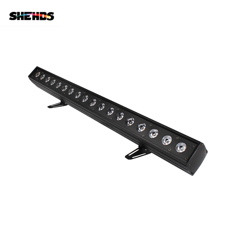 18x18W RGBWA + UV 6IN1 Indoor Led Wall Wash Bar Light DJ Disco Party Design Effect Lighting