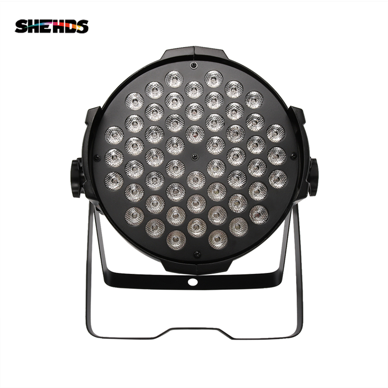 Aluminum Alloy Aviation Plug LED Par 54x9W RGB LED Lighting DMX512  DJ Stage Light Design