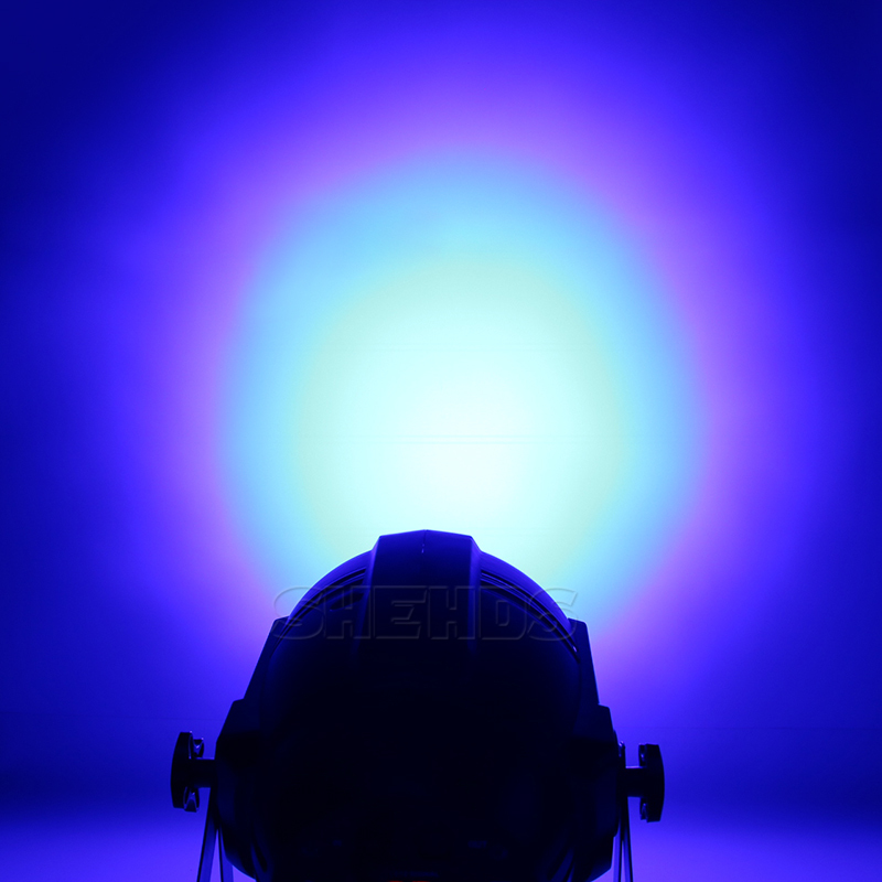 Aluminum Alloy Aviation Plug LED Par 54x9W RGB LED Lighting DMX512  DJ Stage Light Design