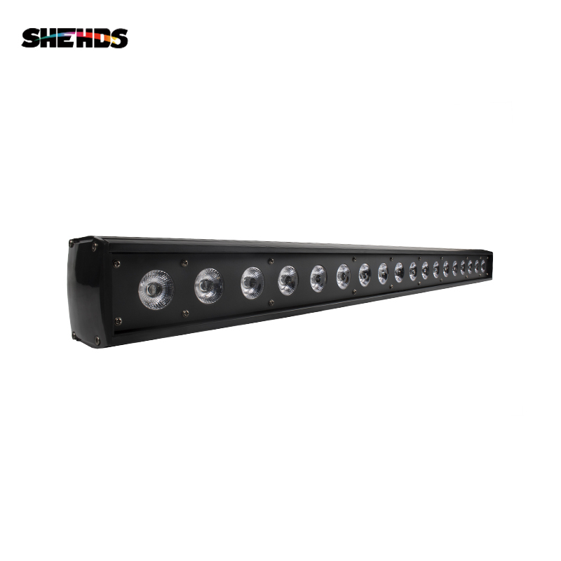 18x18W RGBWA + UV 6IN1 Indoor Led Wall Wash Bar Light DJ Disco Party Design Effect Lighting