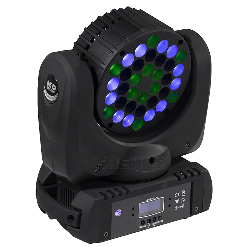 Flight Case with 4 pieces LED 12x12w RGBW Beam Moving Head Light Quad LEDs With Excellent Pragrams 9/16 Channels