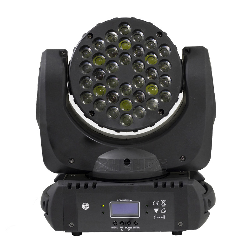 Flight Case with 4 pieces LED 12x12w RGBW Beam Moving Head Light Quad LEDs With Excellent Pragrams 9/16 Channels