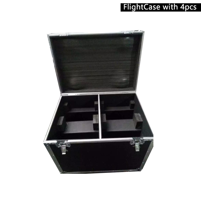 Flight Case with 2/4 pieces LED 4x25W Super Beam Moving Head Light Perfect  Effect For DJ Party Lighting,LED Stage Lighting