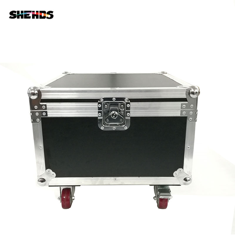 Flight Case "WITH" LED 6x15W Bee Eye Beam+ Wash Light (4 pieces) DJ Disco Stage Moving Head Lights