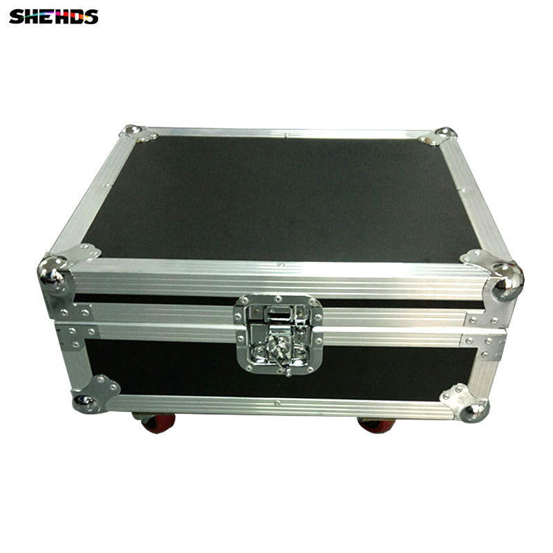 LED Beam Spider 8x10W RGBW Lighting FlightCase With 2 & 4 pcs Party Light DJ Free Shiping