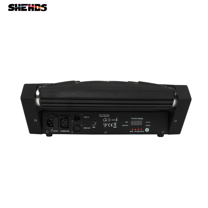 LED Beam Spider 8x10W RGBW Lighting FlightCase With 2 & 4 pcs Party Light DJ Free Shiping