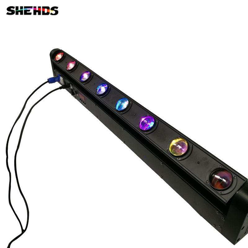 FlightCase "WITH" LED 8x12W Bar Beam Moving Head  2pcs/4pcs