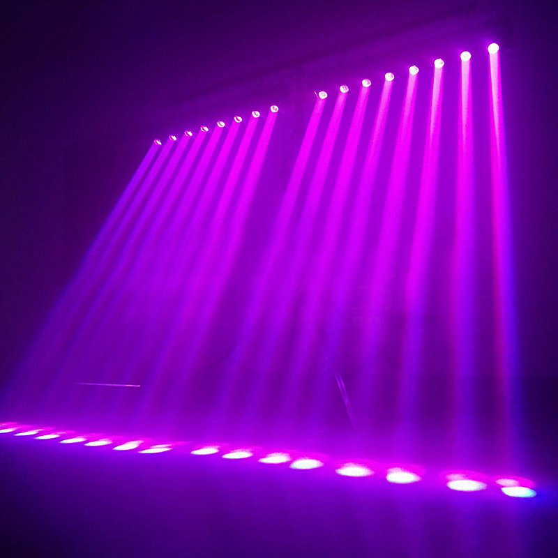 FlightCase "WITH" LED 8x12W Bar Beam Moving Head  2pcs/4pcs