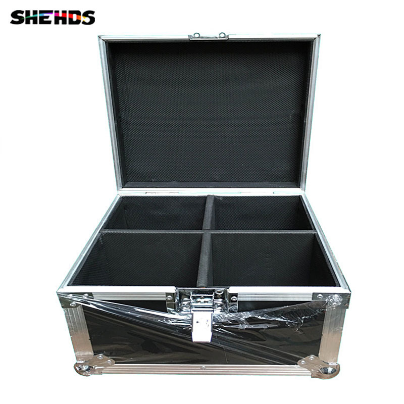 Flight Case with 2/4 pieces LED 60W Spots Light   DJ Disco Stage Moving Head Lights Stage DJ Lighting