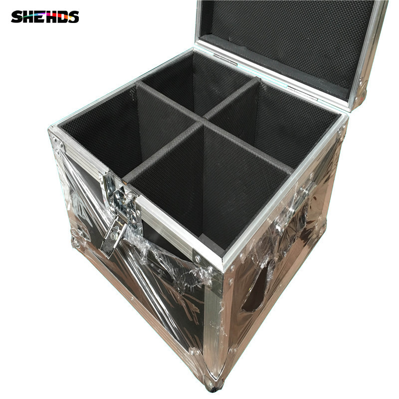 Flight Case with 2/4 pieces LED 60W Spots Light   DJ Disco Stage Moving Head Lights Stage DJ Lighting