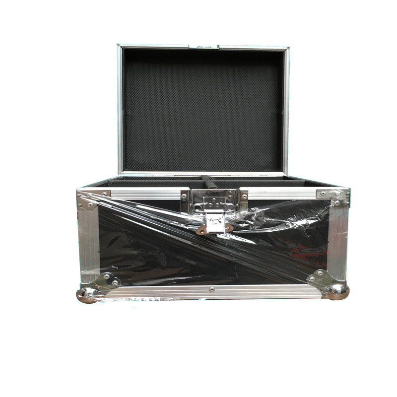 Flight Case with 4 pieces/lot Eyourlife LED Inno Pocket Spot Mini Moving Head Light 30W DMX Dj 8 Gobos Effect Stage Lights
