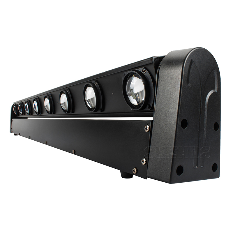 FlightCase "WITH" LED 8x12W Bar Beam Moving Head  2pcs/4pcs