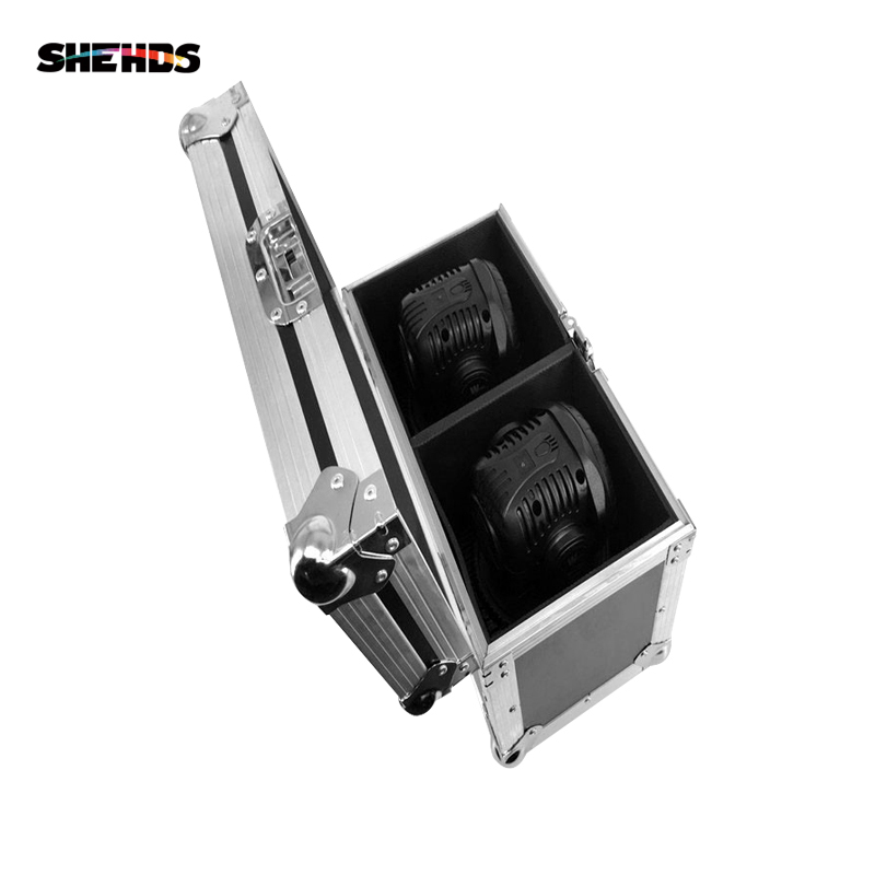 FlightCase "WITH" 7x18W 6in1 Moving Head Light  (2/4pcs) DJ Disco Stage Moving Head Lights