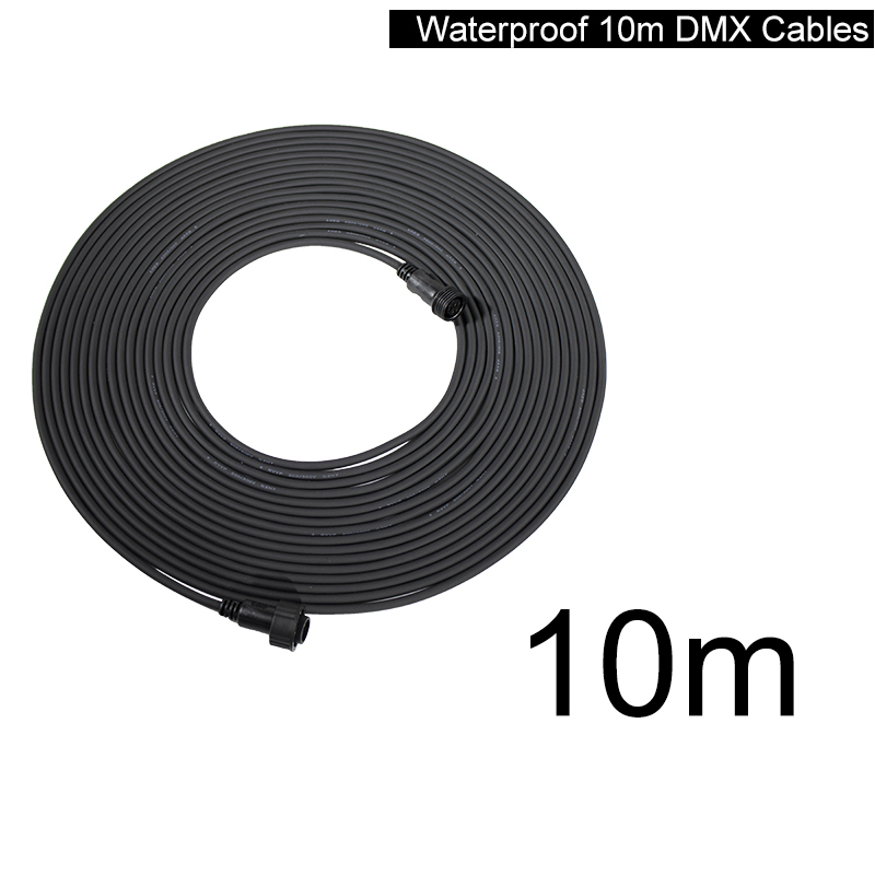 Waterproof DMX Cables Suitable For Waterproof Series Stage Lighting Par Light