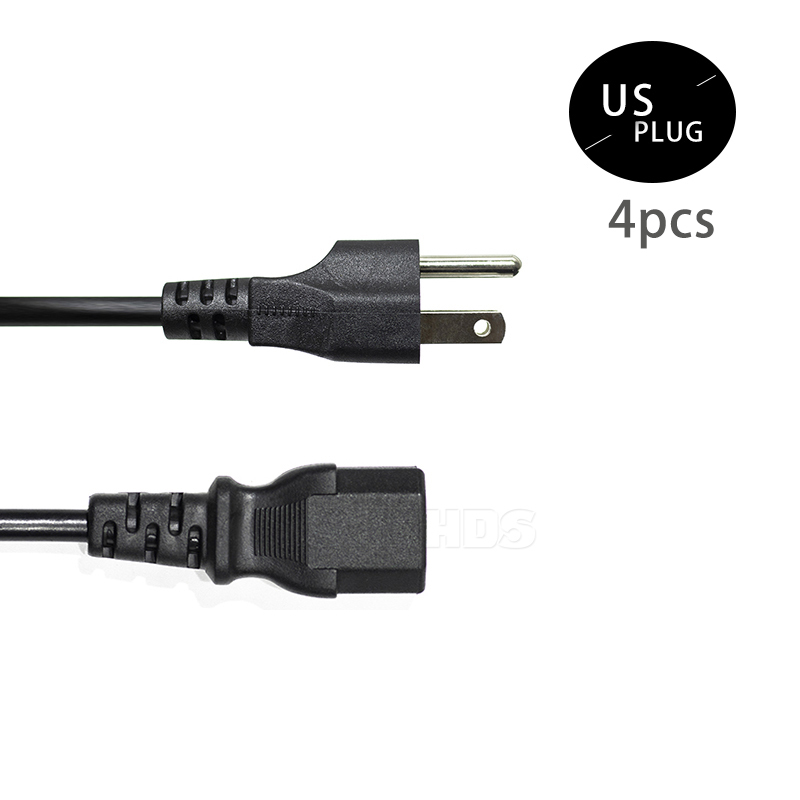 Mobile Three-Port Power Cable For Par Light Moving Head Light In Various Stage Lighting Areas