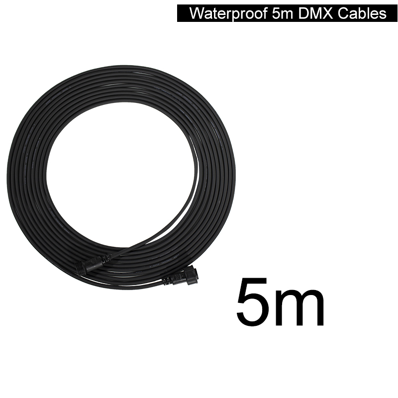 Waterproof DMX Cables Suitable For Waterproof Series Stage Lighting Par Light