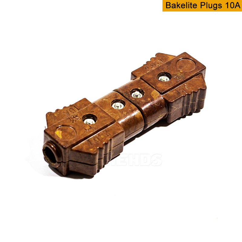 10/16/40 A Bakelite Plug Female-Male Connector