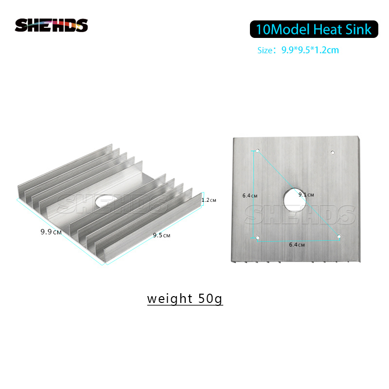 High Quality Aluminium Material Light Heat Sink For LED Par Moving Head Light Beam Light DJ Show Accessories