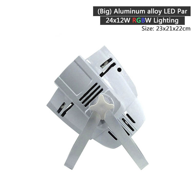 24x12W/24x18W  Led Par Light RGBW 4IN1/RGBWA+UV 6IN1 DMX DJ Disco KTV Party Stage Wedding Effect Equipment Powercon