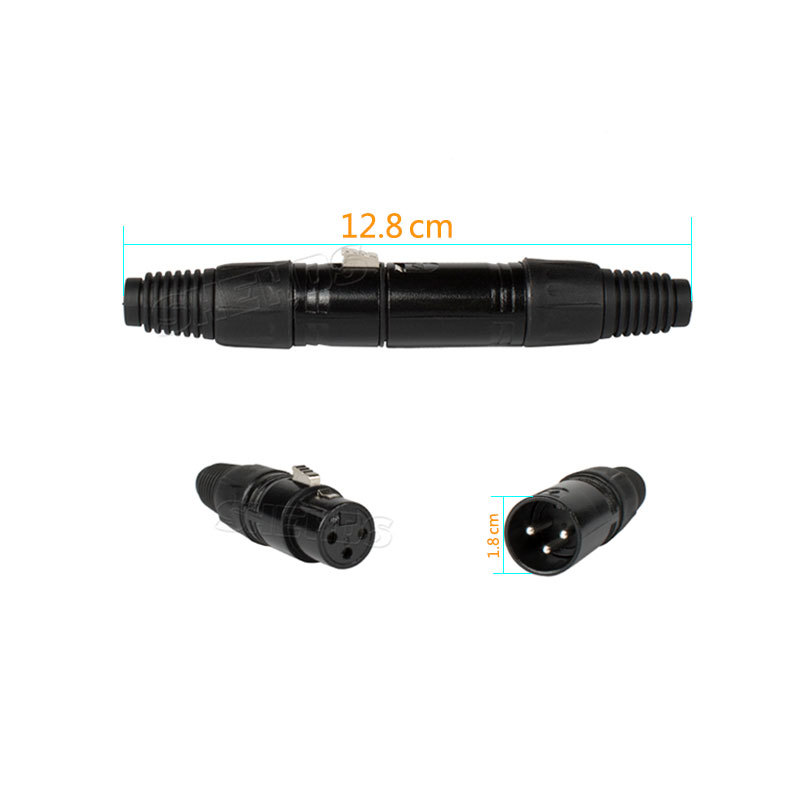 DMX Iron Plug-Black/Blue/Violet/Corners