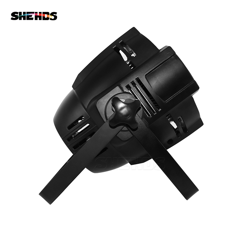 6pcs/Lot  Aluminum Alloy LED Par 18x12W RGBW 4in1 Quad LED Par Can Par 64 led Spotlight DJ Projector Wash Lighting Stage Light