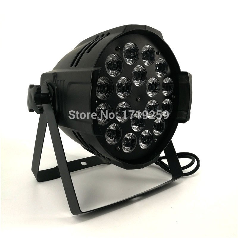 LED Par 18x15W RGBWA Light DMX Stage Lights Business Lights Professional Par Can for Party KTV Disco DJ Uplighing