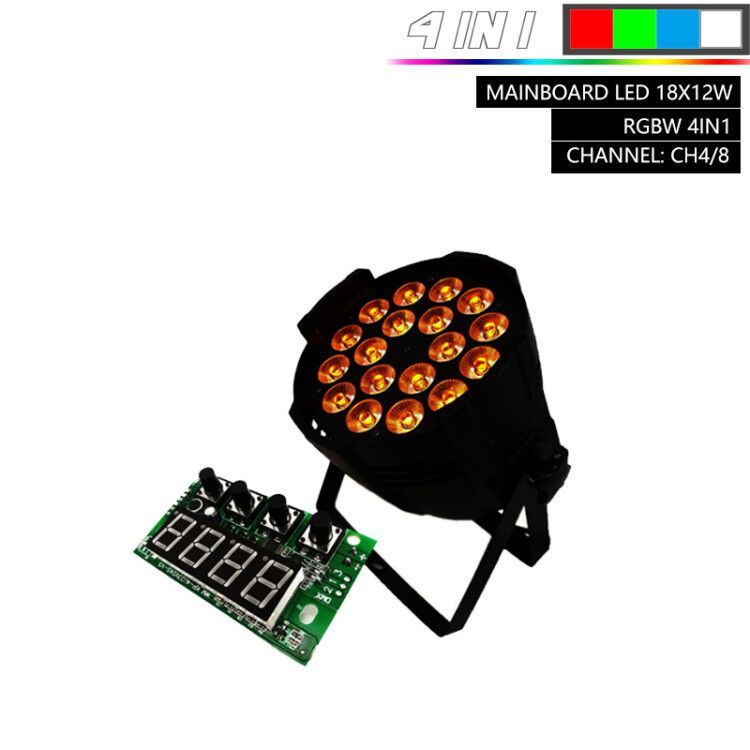 Mainboard LED 18x18W RGBWA+UV Light Motherboard Stage Lights Spare Part Professional Accessories Dmx controller 6/10 Channel