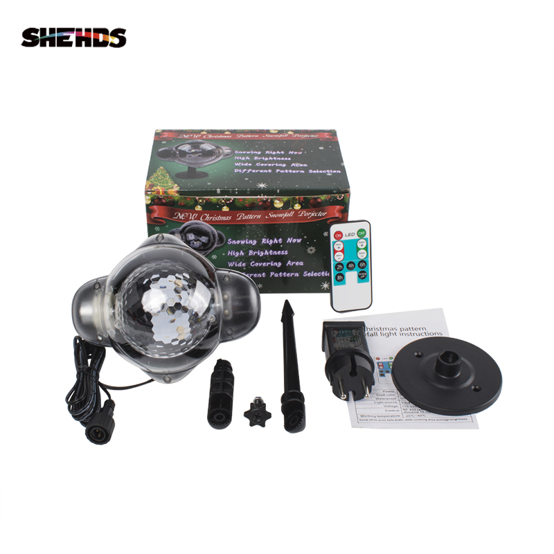 Newest Design Remote Control LED Snow Projecto