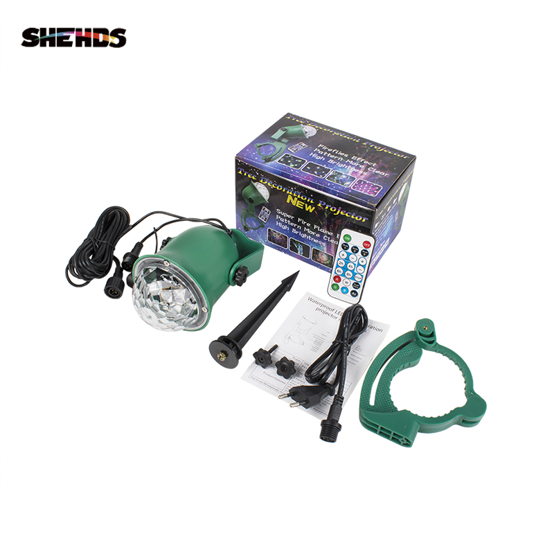 Remote Control Tree Flame Projector-Peafowls