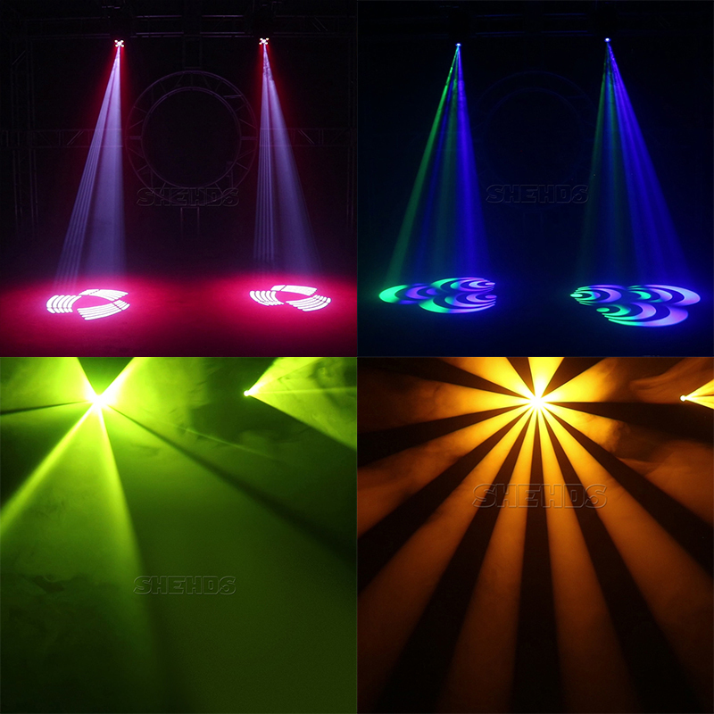 4x10W RGBW Wash+100W Spot Wash Light LED Moving Head Disco Wedding Lighting DJ Disco Stage Moving Head Lights