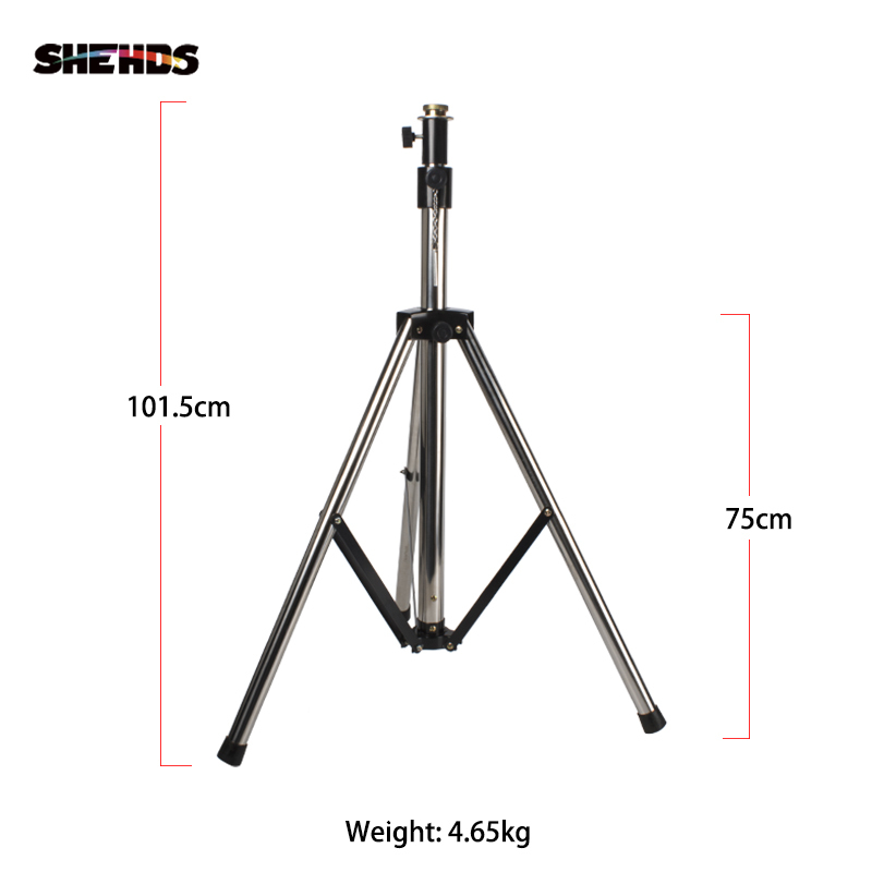 Adjustable Stage Lighting Stand Steady Durable and Portable Bracket Holder Lamp Tripod