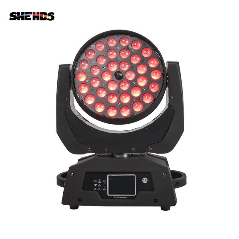 LED 36x12W RGBW 4in1 Wash+Zoom Moving Head Light Upgrade From Beam 230W  DJ Disco Stage Moving Head Lights Stage DJ Lighting
