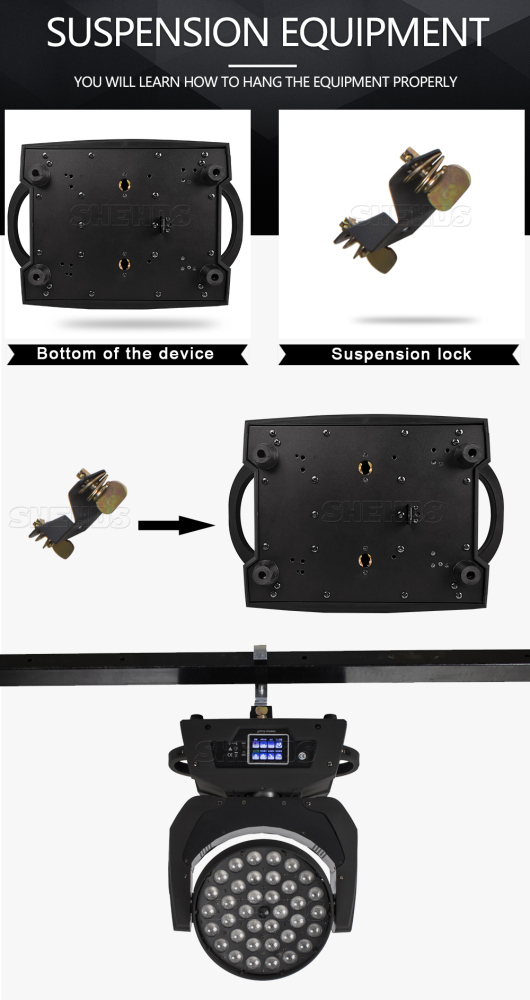 LED 36x18W RGBWA UV 6in1  Wash+Zoom Moving Head Light Upgrade From Beam 230W DJ Disco Stage Moving Head Lights Stage DJ Lights