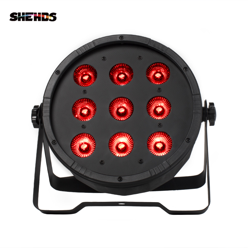 LED Par 9x12W RGBW 4IN1 Par light Disco DJ Music Party Club Dance Floor Stage Lighting