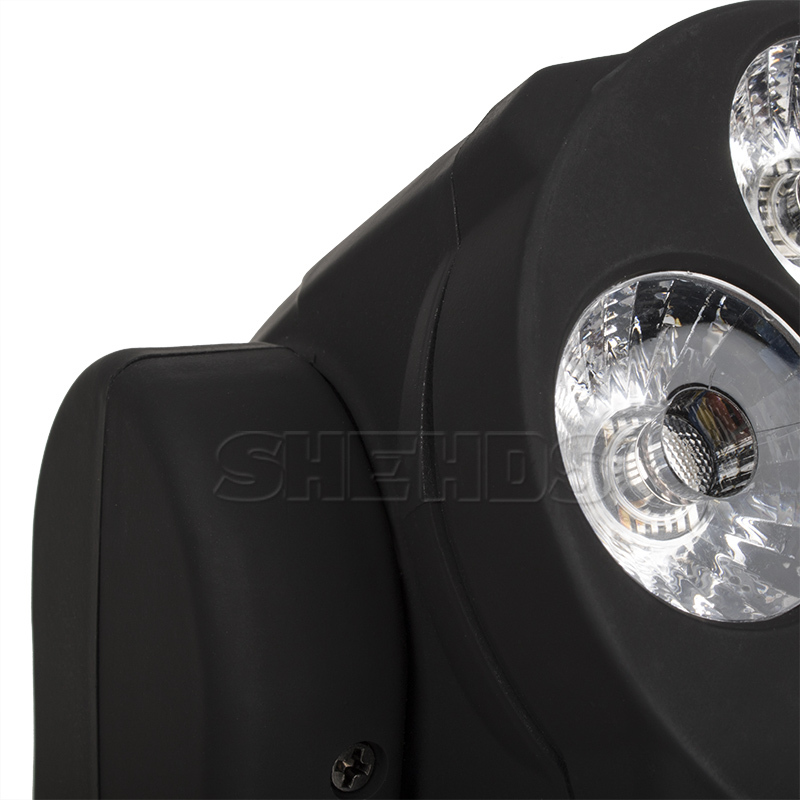 Mini LED Wash Moving Head 4x18W RGBWA+UV Lighting Professional Stage Light