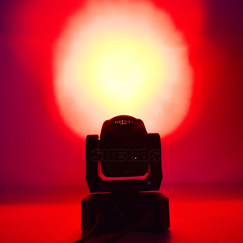Mini LED Wash Moving Head 4x18W RGBWA+UV Lighting Professional Stage Light
