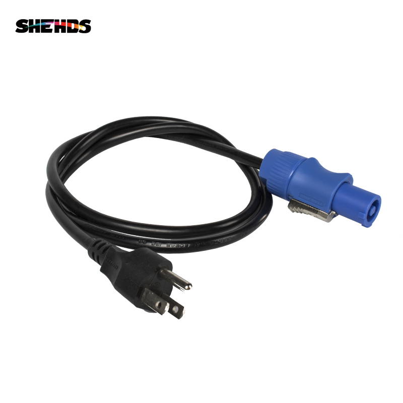 Standard Powercon Connector Power Plug Connector Blue/White For LED Par/Beam Moving Head LED Professional Power Cable Plug Socket