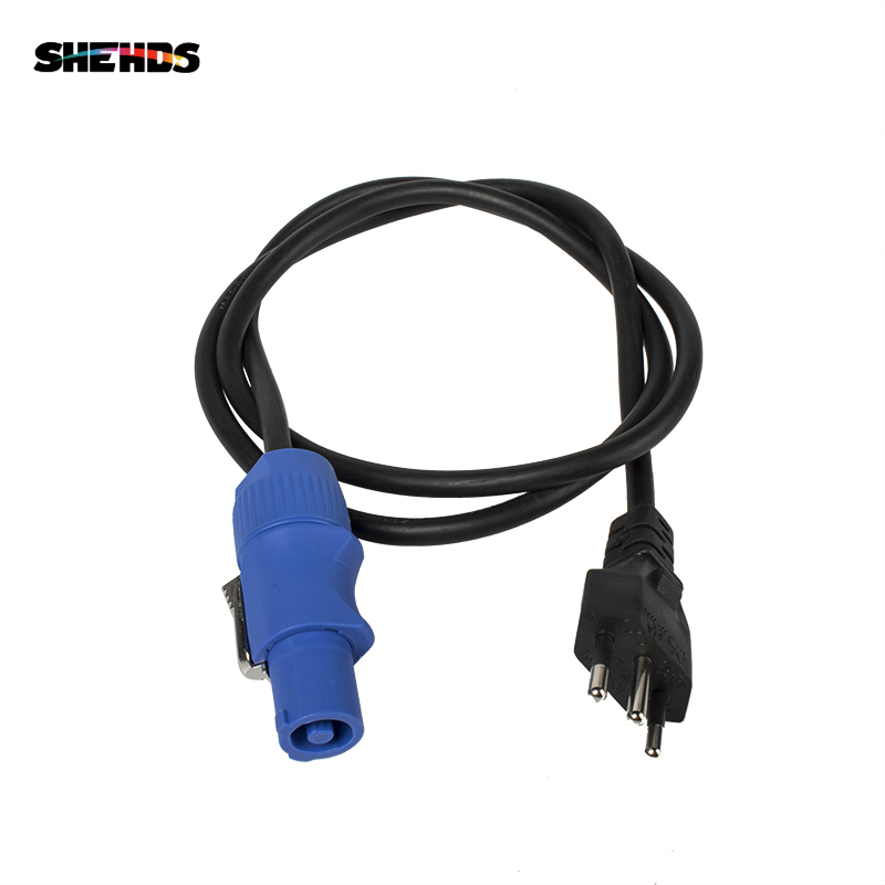 Standard Powercon Connector Power Plug Connector Blue/White For LED Par/Beam Moving Head LED Professional Power Cable Plug Socket