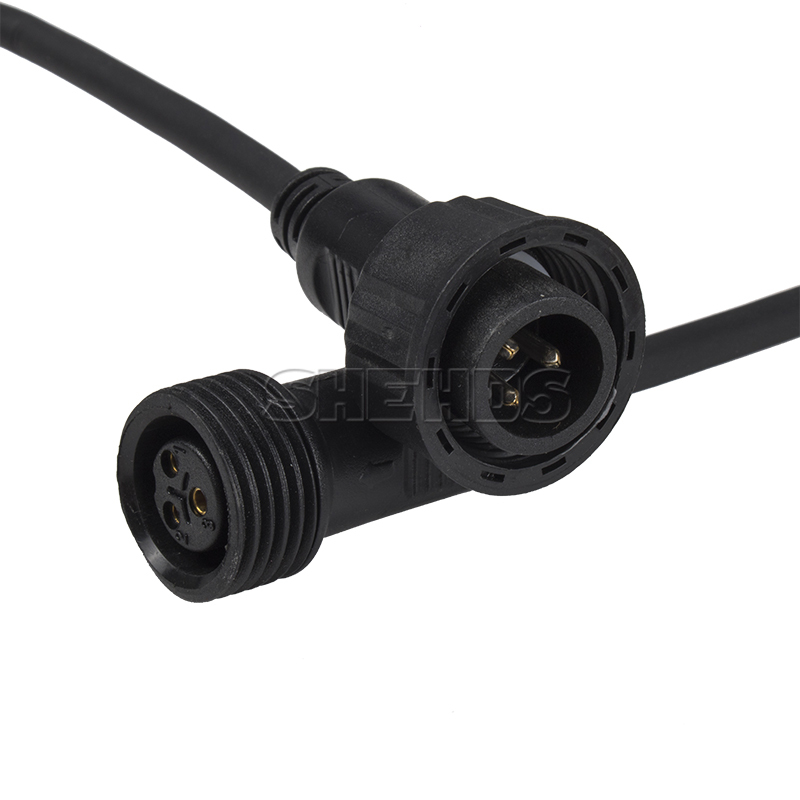 Waterproof DMX Cables Suitable For Waterproof Series Stage Lighting Par Light