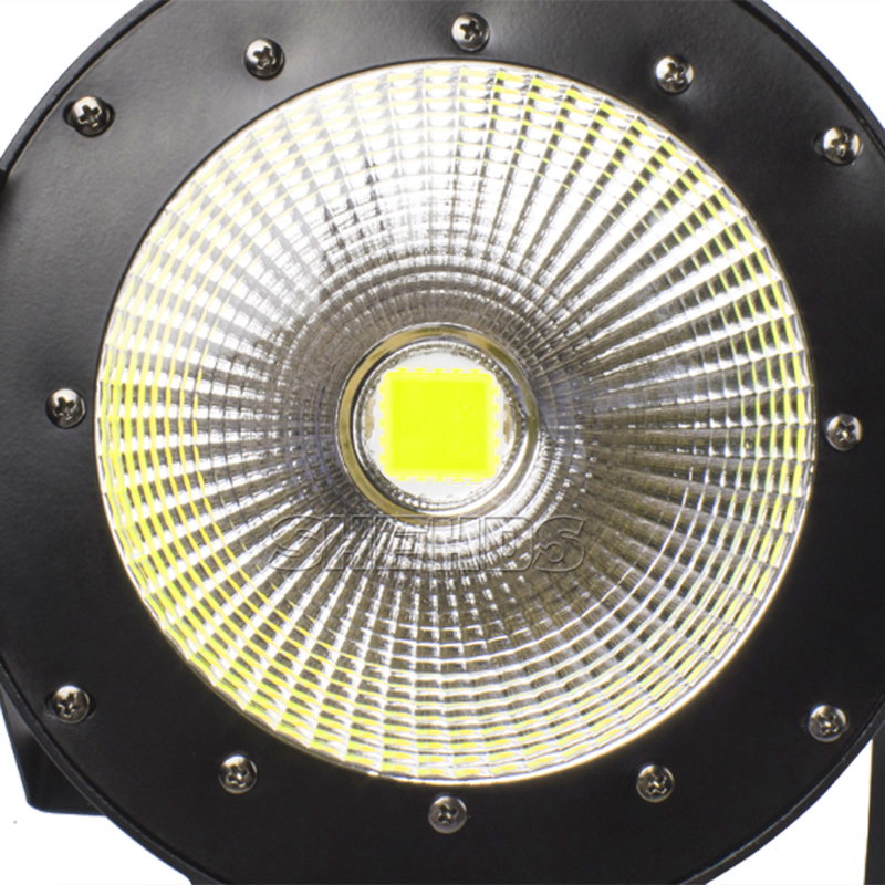 Flightcase "WITH"  COB Par LED 200W Cool +Warm 4/6/8Pcs