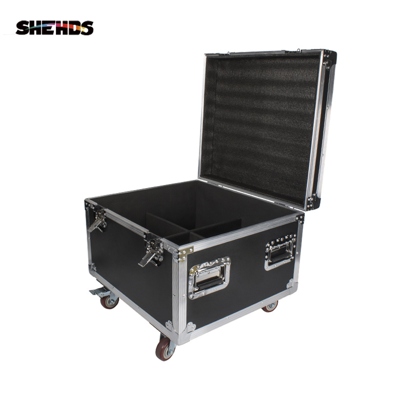 FlightCase 100W LED 4in1 6in1 COB Blinder With Flapper Barn Doors High Power  Aluminium Alloy Lighting