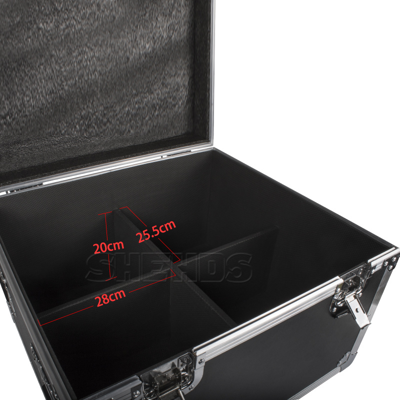 FlightCase LED Par Aluminum Alloy COB 100W  Cool&Warm White Lighting Flapper Fixed Plug Wash Strobe Effect Stage Light