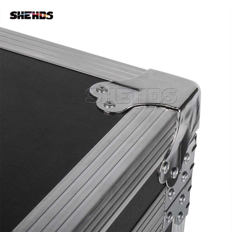 FlightCase 100W LED 4in1 6in1 COB Blinder With Flapper Barn Doors High Power  Aluminium Alloy Lighting