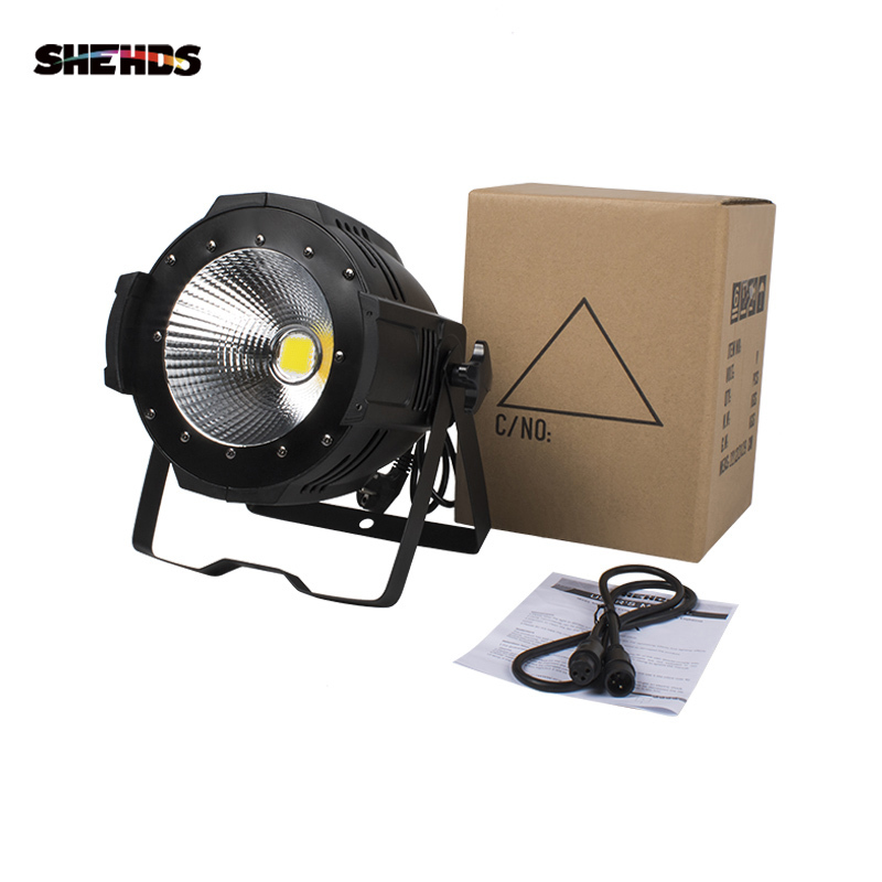 Flightcase "WITH"  COB Par LED 200W Cool +Warm 4/6/8Pcs