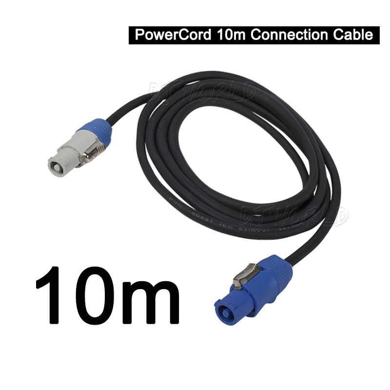 PowerCon Cable Power Connector Hand In Hand For DMX Stage Lighting Dj Equipment