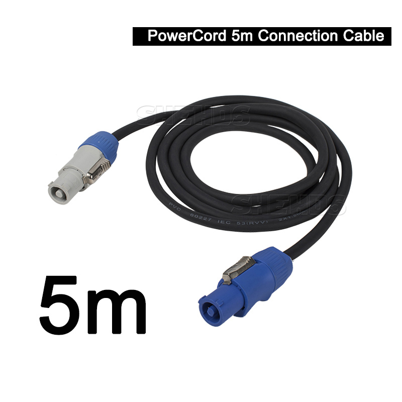 PowerCon Cable Power Connector Hand In Hand For DMX Stage Lighting Dj Equipment