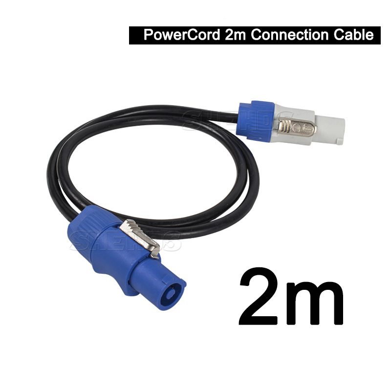 PowerCon Cable Power Connector Hand In Hand For DMX Stage Lighting Dj Equipment