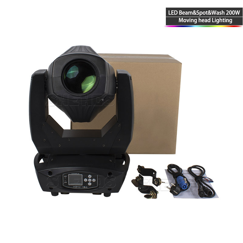 (Hybrid) LED Beam& Spot & Zoom 200W 3IN1 Moving Head Ligthing Pary Event Stage Effect Spotlighting